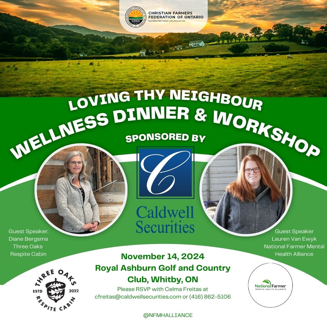 CFFO Wellness Dinner - Whitby, Ontario 